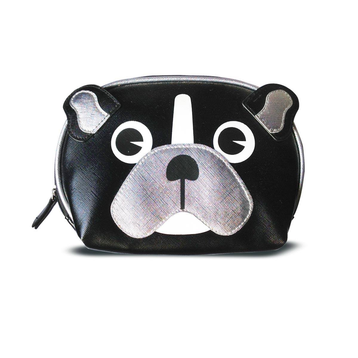 Stella and Max PUG | Novelty Cosmetic Bag - finga-nails