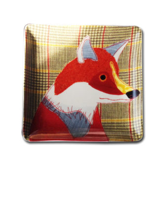 Mr Fox Trinket Tray | Beasties Magpie Carola Van Dyke