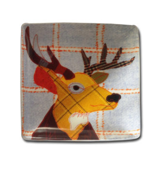 Mr Stag Trinket Tray | Beasties Magpie Carola Van Dyke